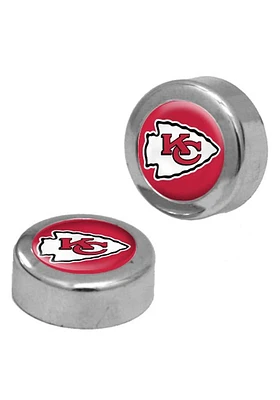 Kansas City Chiefs 2 Pack Auto Accessory Screw Cap Cover