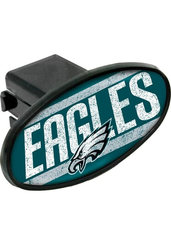 Philadelphia Eagles Plastic Oval Car Accessory Hitch Cover