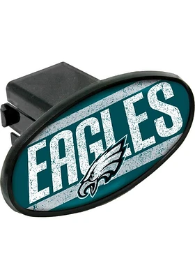 Philadelphia Eagles Plastic Oval Car Accessory Hitch Cover