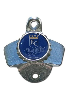 Kansas City Royals Silver Wall Mount Bottle Opener
