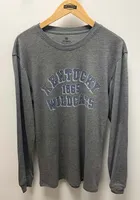 Kentucky Wildcats Grey Heritage Triblend Long Sleeve Fashion T Shirt