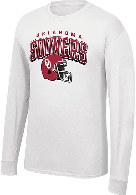 Oklahoma Sooners White Football Game Of The Century Long Sleeve T Shirt