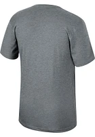 Oklahoma Sooners Graphite Arch Distressed Short Sleeve Fashion T Shirt