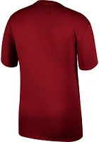 Oklahoma Sooners Crimson Number One Short Sleeve T Shirt