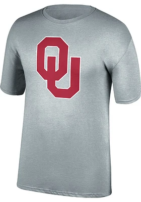 Oklahoma Sooners Wagon Logo Short Sleeve T Shirt