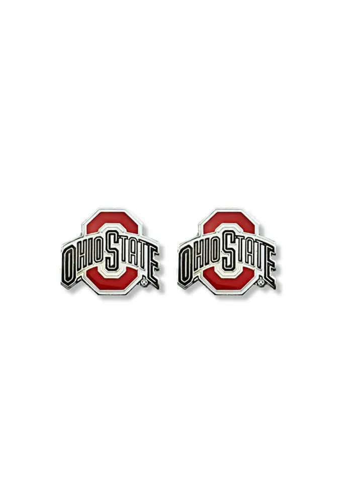 Ohio State Buckeyes Post Logo Womens Earrings