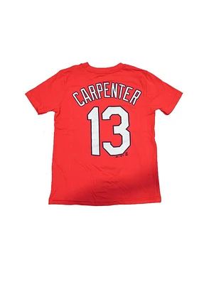Matt Carpenter St Louis Cardinals Youth Red Player Tee