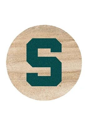 Michigan State Spartans Sandstone Coaster - Tan