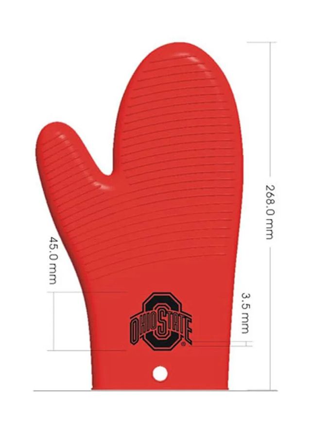 Ohio State Buckeyes Oven BBQ Grill Mitt