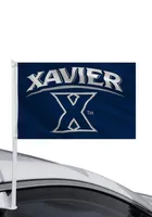 Xavier Musketeers 11x16 Car Flag - Blue