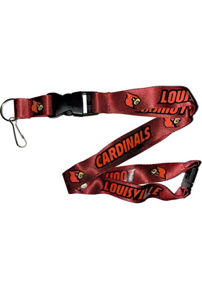 Louisville Cardinals Team Color Lanyard - Red
