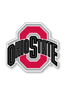 Ohio State Buckeyes Souvenir Logo Design Pin - Red