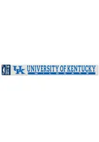 Kentucky Wildcats 2x17 Perfect Cut Auto Strip - Blue