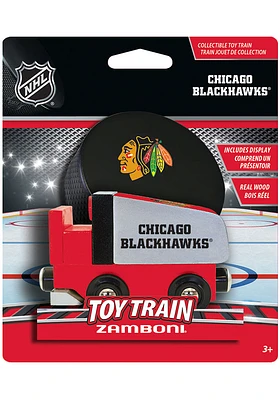 Chicago Blackhawks Wooden Train
