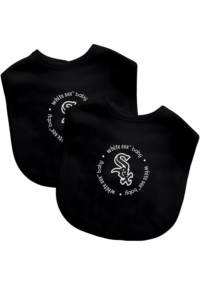 Chicago White Sox 2 Pack Baby Bib