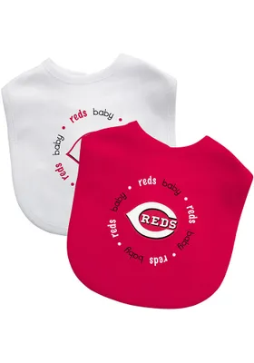 Cincinnati Reds 2 Pack Baby Bib