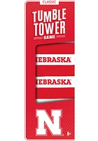 Nebraska Cornhuskers Tumble Tower Game