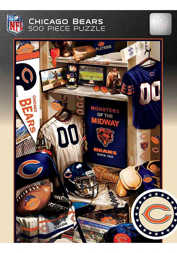 Chicago Bears Locker Room Puzzle