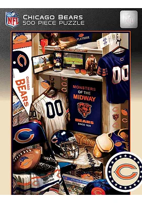 Chicago Bears Locker Room Puzzle