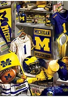 Michigan Wolverines Locker Room Puzzle