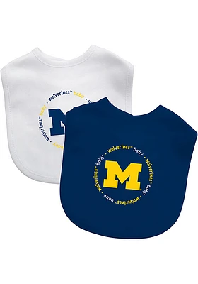 Michigan Wolverines 2 Pack Baby Bib