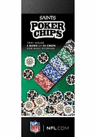 New Orleans Saints Poker Chips 100 pc Game