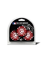 Cincinnati Reds 3pk Poker Chip Golf Ball Marker