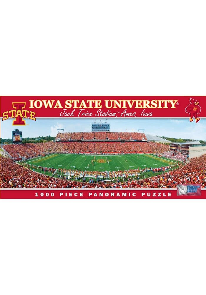 Iowa State Cyclones Stadium Panoramic Puzzle