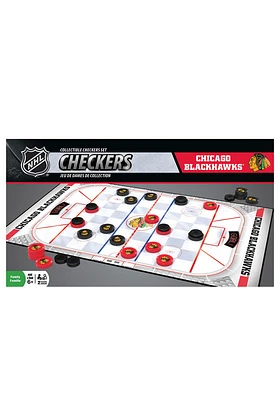 Chicago Blackhawks Checkers Game