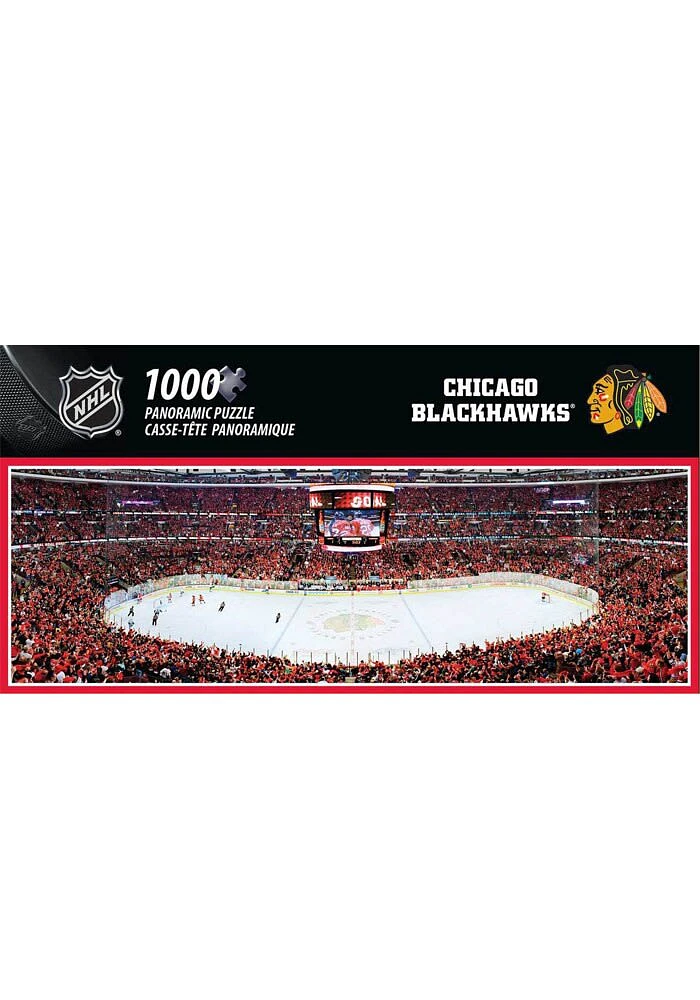 Chicago Blackhawks 1000 Piece Pano Puzzle