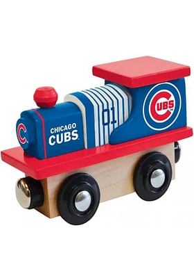 Chicago Cubs Wooden Train
