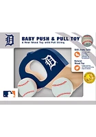Detroit Tigers Push Pull Wooden Car