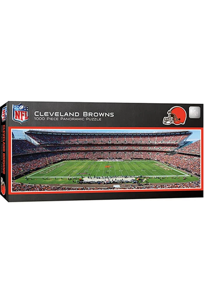 Cleveland Browns 1000 Piece Pano Stadium Puzzle