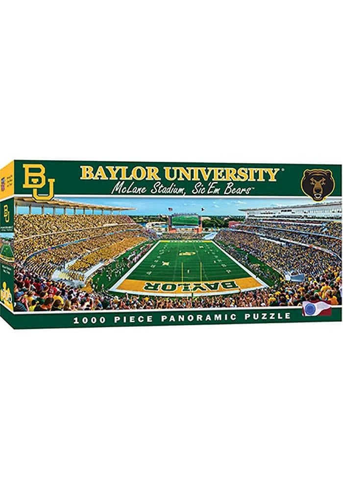 Baylor Bears 1000 piece pano stadium Puzzle