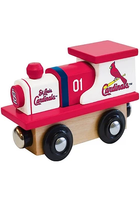 St Louis Cardinals Wooden Train
