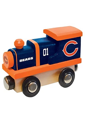 Chicago Bears Wooden Train