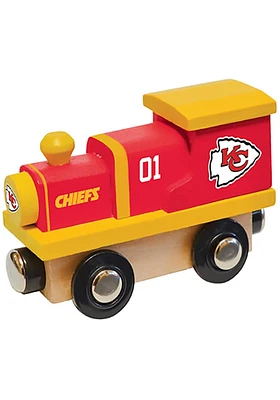 Kansas City Chiefs Wooden Design Train