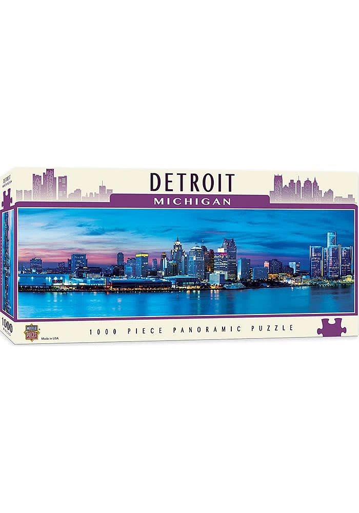 Detroit 1000 Piece Cityscape Pano Puzzle