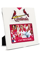 St Louis Cardinals Uniformed Picture Frame - White