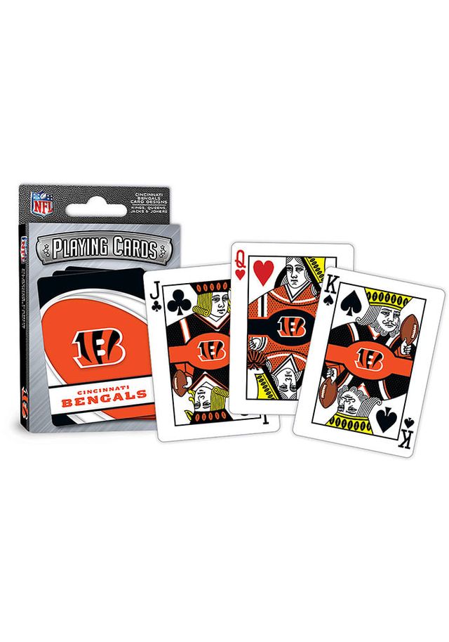 Cincinnati Bengals Team Playing Cards