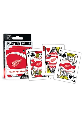 Detroit Red Wings Team Playing Cards