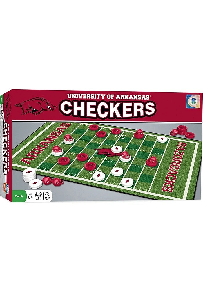 Arkansas Razorbacks Checkers Game