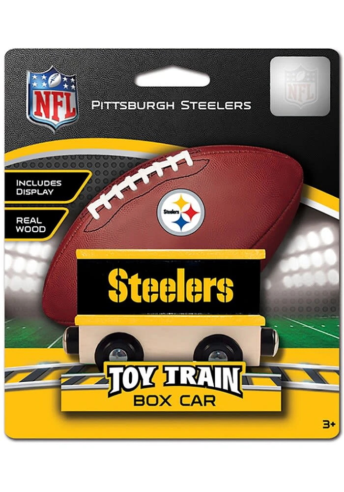 Pittsburgh Steelers Wooden Design Train