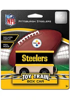 Pittsburgh Steelers Wooden Design Train