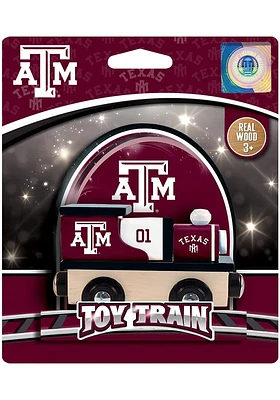 Texas A&M Aggies Wooden Train