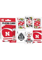Nebraska Cornhuskers Team Playing Cards