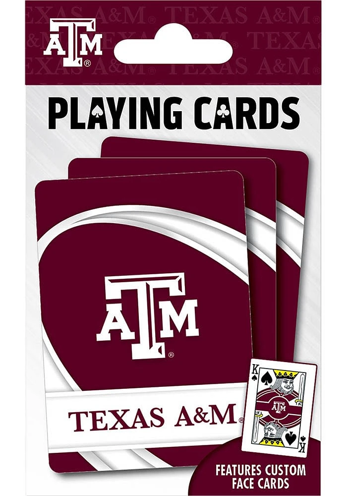 Texas A&M Aggies Team Playing Cards