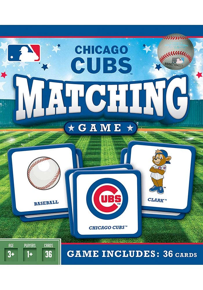 Chicago Cubs Matching Game