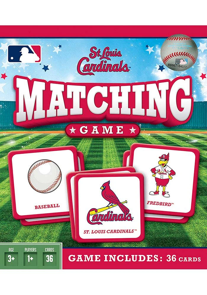 St Louis Cardinals Matching Game