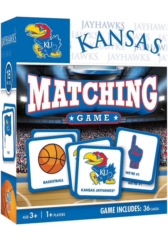 Kansas Jayhawks Matching Game